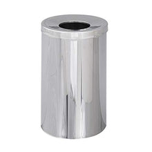 Load image into Gallery viewer, Safco Products 9695 Reflections By Safco Open Top Trash Can, Chrome
