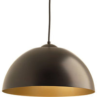 Progress Lighting P5341-2030K9 Dome LED Pendants, Bronze
