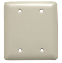 Load image into Gallery viewer, Mulberry Princess Style Ivory Two Gang Blank Switch Plate
