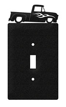 Load image into Gallery viewer, SWEN Products Farrell Series Ford Truck Wall Plate Cover (Single Switch, Black)
