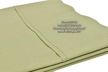Load image into Gallery viewer, 100% Cotton Percale Sheets Twin Size, Sage, Deep Pocket, 3 Piece - 1 Flat, 1 Deep Pocket Fitted Sheet and 1 Pillowcase, Crisp and Strong Bed Linen
