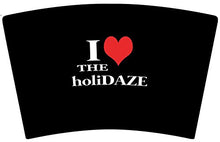 Load image into Gallery viewer, Mugzie brand 16-Ounce Travel Mug with Insulated Wetsuit Cover - I Heart the Holidaze
