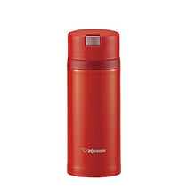 Load image into Gallery viewer, Zojirushi Stainless Mug &quot;TUFF (tough)&quot; 0.36L Scarlett SM-XB36-RV
