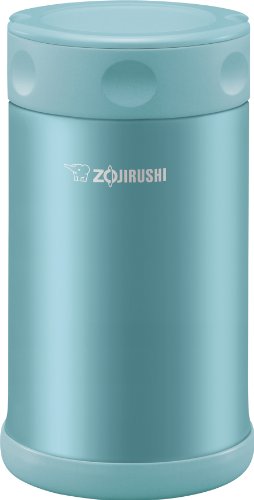 Zojirushi Stainless Steel Food Jar 25 oz. / 0.75 Liter, Aqua Blue