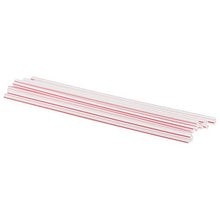 Load image into Gallery viewer, Genuine Joe GJO20050CT Plastic Stir Stick, 5-1/2&quot; Length, White/Red (40 Boxes of 1,000 Units)
