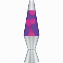 Load image into Gallery viewer, The Original Lava Brand Lava Motion Lamp 14.5&quot; Pink Purple Silver
