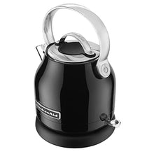 Load image into Gallery viewer, KitchenAid KEK1222OB 1.25-Liter Electric Kettle - Onyx Black,Small
