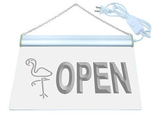 Load image into Gallery viewer, Open Shop Flamingo Bar Logo LED Sign Neon Light Sign Display j704-b(c)
