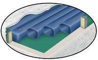 Waterbed Tube Set- Free Flow Softside Fluid Bed Replacement 9 Tubes 71in Length
