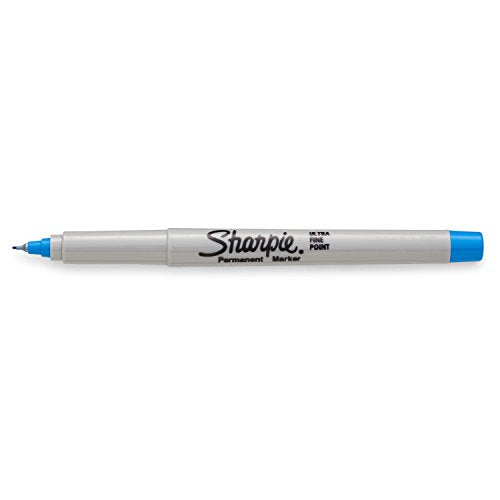 Sharpie Permanent Marker, Ultra Fine Point, Supersonic Yellow, 1-Count