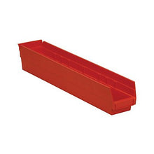 Load image into Gallery viewer, AKRO-MILS Small Parts Shelf Bins - 4-1/8 x23-5/8 x4&quot; - Red
