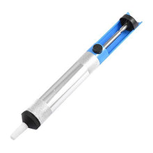 Load image into Gallery viewer, Desoldering Pump Solder Sucker Vacuum Remover Tool Tool Remover Vacuum Self Clean Aluminum with Plastic Construction Strong Spring Action Solder Remover
