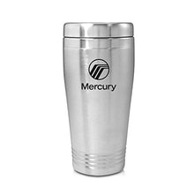 Load image into Gallery viewer, Mercury Silver Stainless Steel Travel Mug
