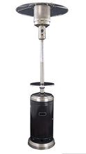 Load image into Gallery viewer, Hiland HLDS01-SSBLT 48,000 BTU Propane Patio Heater with Wheels, Large, Black
