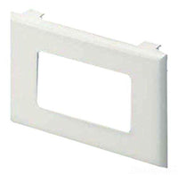 Panduit T70PGIW Rectangle 1-Gang 1-Port Electrical/Communication Faceplate, Off White