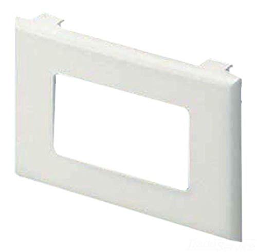 Panduit T70PGIW Rectangle 1-Gang 1-Port Electrical/Communication Faceplate, Off White