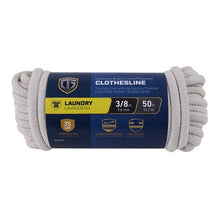 Load image into Gallery viewer, MIBRO Group (The) 641911 Diamond Braided Cotton TG 3/8x50 Clothesline
