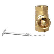 Load image into Gallery viewer, onlyfire Universal Handle Replacement Gas Valve Key for 1/4&quot; and 5/16&quot; Turn Ball Valve, 12-Inch, Chrome
