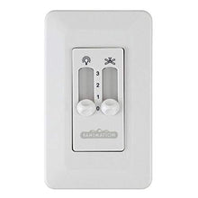 Load image into Gallery viewer, Fanimation CW2WH Traditional Wall Non-Reversing-Fan Speed and Light from Controls Collection in White Finish, 4.57 inches
