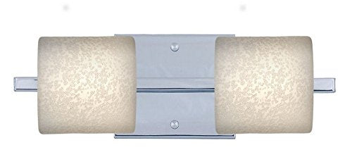 Besa 2WS-7873ST-SN Two Light Wall Sconce from Paolo Collection