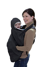 Load image into Gallery viewer, Jolly Jumper Snuggle Cover for Soft Baby Carriers, Black
