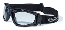 Load image into Gallery viewer, Global Vision Eyewear Trip Safety Glasses with Black Frames and Clear Lenses
