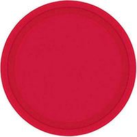 amscan Vibrant Apple Red Paper Plates, 20 Ct. | Party Tableware