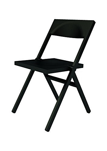 Alessi Piana Chair, 52.00 x 46.00 x 90.00 cm, Black