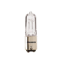 Bulbrite 613101 Q100CL/DC 100-Watt Dimmable Halogen JD Type T4, Double Contact Bayonet Base, Clear