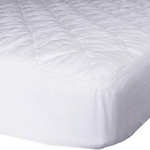 Load image into Gallery viewer, AB Lifestyles RV 72x75 Short King Quilted Mattress Pad Cover. Fitted Sheet Style. for RV, Camper. Made in The USA
