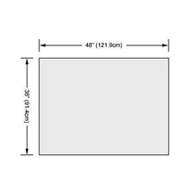 Load image into Gallery viewer, 36&quot; x 48&quot; Inch Rectangle Glass Table Top - Tempered - 1/4&quot; Inch Thick- Flat Polished - Eased Corners
