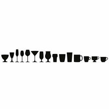Load image into Gallery viewer, Group Asir LLC OCS 131 Pushy Decorative Wall Stickers, Black
