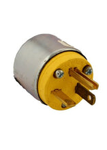Load image into Gallery viewer, Leviton 000-520PA Commercial Grade Straight Blade Armored Plug
