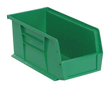 Load image into Gallery viewer, Quantum QUS230GN Green Ultra Stack and Hang Bin, 10-7/8&quot; x 5-1/2&quot; x 5&quot; (Pack of 12)

