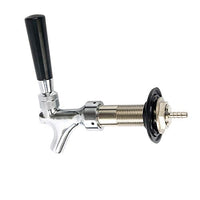 YaeBrew Beer Faucet and 4-Inch Shank Kit with Black Handle