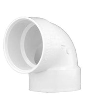 Load image into Gallery viewer, CHARLOTTE PIPE 3 DWV 1/4 Vent ELL HUB X HUB DWV (Drain, Waste and Vent) (1 Unit Piece)
