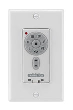 Load image into Gallery viewer, Fanimation TW42WH Transitional Wall Controls Collection in White Finish, 4.50 inches, 4.72x0.3x1.57
