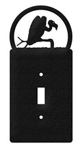 Load image into Gallery viewer, SWEN Products Buzzard Wall Plate Cover (Single Switch, Black)
