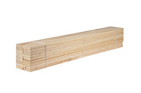 Palace Imports Pack of 18 Loose 100% Solid Pine Wood Slats for Twin Size Beds and Bunk Beds, 39.5L x 2.75W x 0.75H