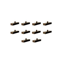 63mm Bed Slat Holders Caps for Wooden Frames 1 Prong (Pack of 10)