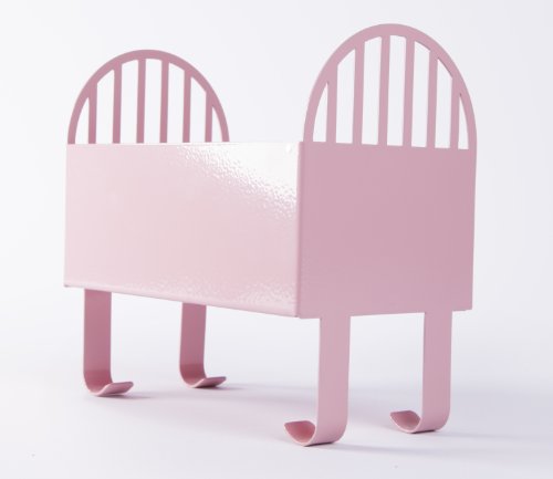 Rose Metal Products RMP Pink Baby Crib Keepsake