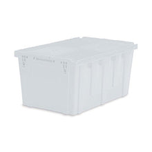 Load image into Gallery viewer, Extra Large Storage Tote with Lid 26.9&quot;L x 17&quot;W x 12.6&quot;H - Semi Clear
