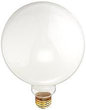 Load image into Gallery viewer, Bulbrite 350150 150G40WH 150-Watt Incandescent G40 Globe, Medium Base, White (Pack of 12)
