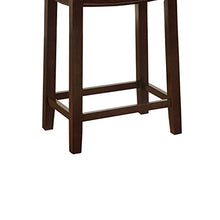 Load image into Gallery viewer, Linon Claridge 26&quot; Wood Counter Stool in Blue
