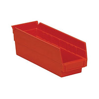 Shelf Bin [Set of 24] Color: Red