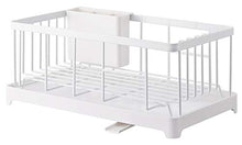 Load image into Gallery viewer, YAMAZAKI home 2875 Tower Wire Dish Drainer Rack, White

