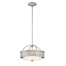 Load image into Gallery viewer, World Imports Lighting 23093 Amano Collection 3-Light Silver Small Pendant
