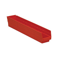 AKRO-MILS Small Parts Shelf Bins - 4-1/8 x23-5/8 x4