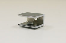 Load image into Gallery viewer, Square Chrome Shelf Clamp with Waterproof Hardware
