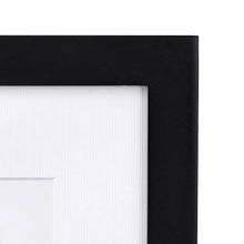 Load image into Gallery viewer, Malden 8071-57P4 Picture Frame, Made to Display 5x7 with Mat, or 8x10 Without Mat, Black (4 Pack)
